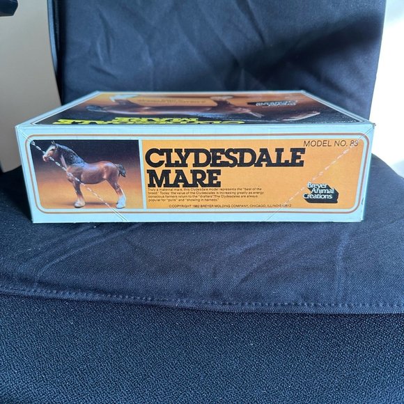 Vintage Breyer #83 Clydesdale Mare in original box, Excellent condition! - Picture 5 of 16